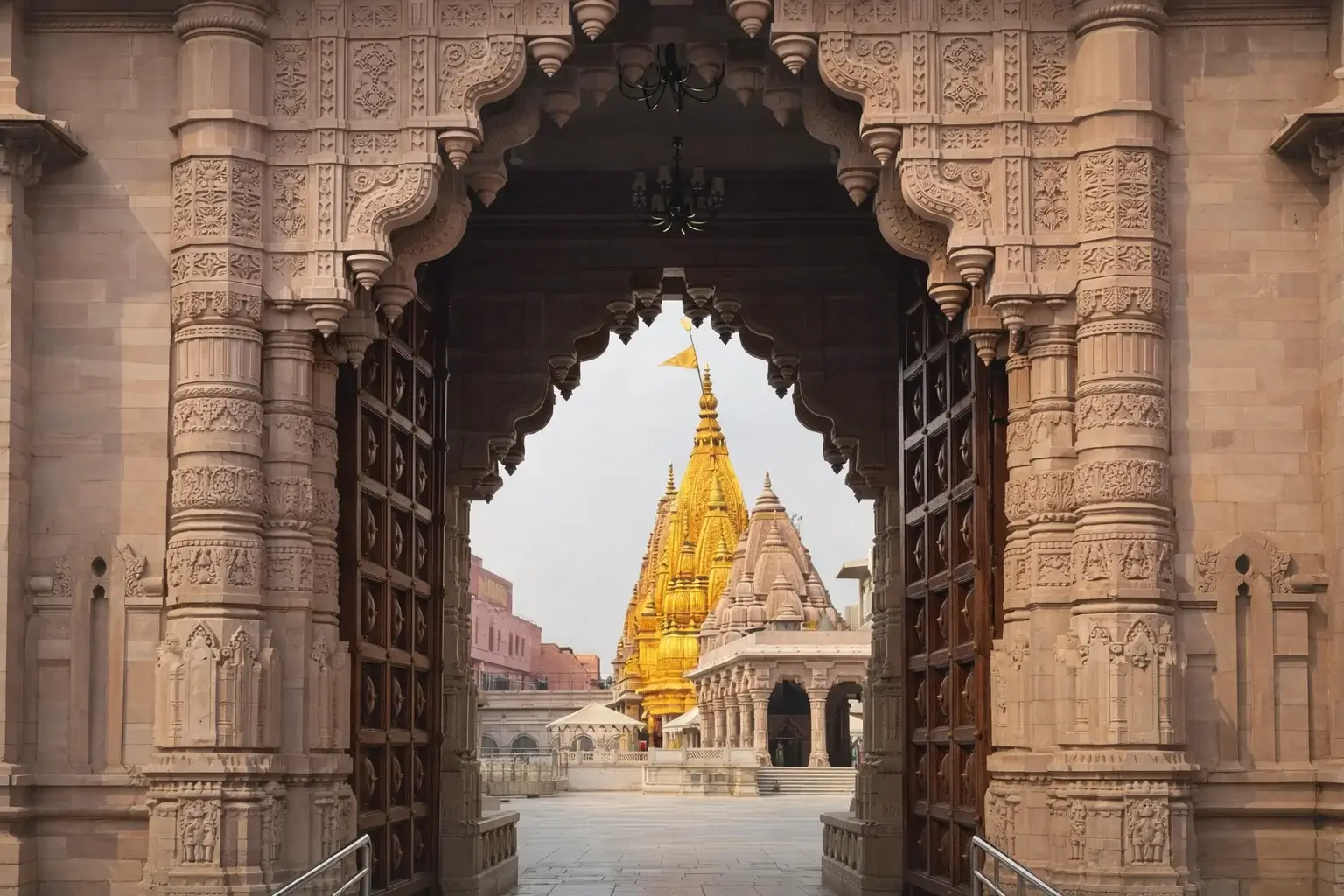 Scenic view of Varanasi Ghats - Yatranya Travel